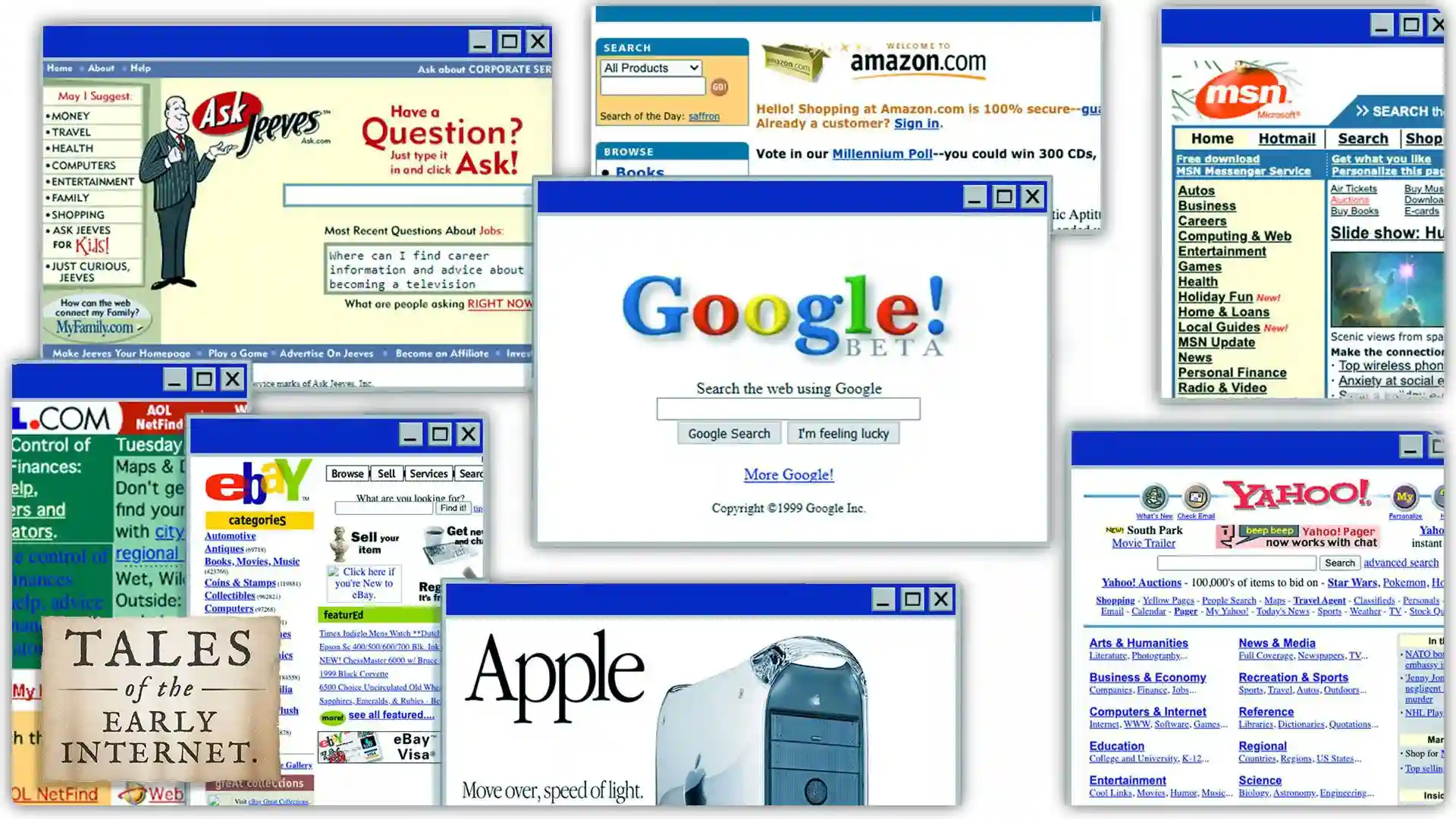 A glimpse of early web platforms