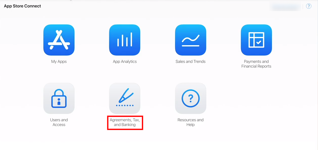 App Store Connect Agreements